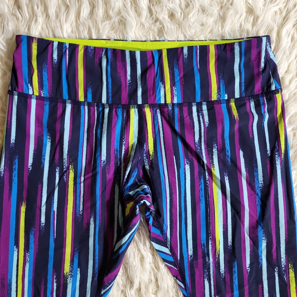 Brooks Women's Ghost Tights Navy Lightray Leggings Size L - Picture 2 of 15